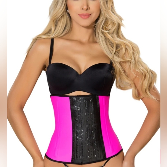 Pink - Waist Trainer - Fitness Belt - Sz 16 - Waist 38 - 39.5in - 4 for $20 Mix& - Picture 2 of 7